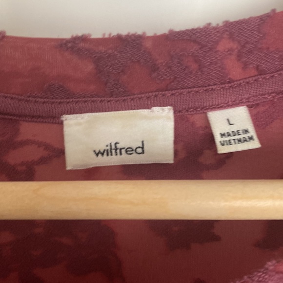 Sheer floral Wilfred tee - Picture 3 of 3